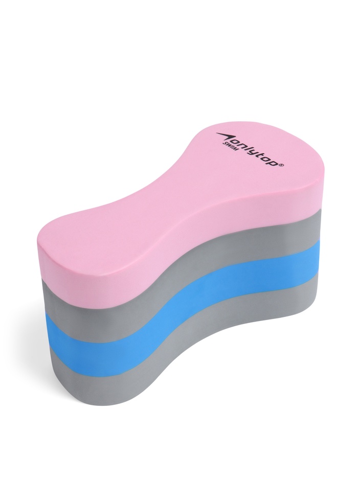 Колобашка для аквааэробики ONLYTOP, 21×11×10 см, розово-серо-голубая - Фото 1