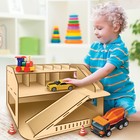 Парковка для машин, многоуровневая, большая, из дерева - Фото 1