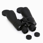 Бинокль «Командир» Мастер К, 10-30×60, регулируемый зум, с чехлом, чёрный, линзы рубин - Фото 5