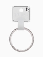 Браслет «Жемчуг» мелкий со стразами, d=5.5, белый в серебре - Фото 5