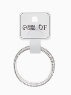 Браслет «Жемчуг» мелкий со стразами, d=5.5, белый в серебре - Фото 7