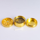 Гриндер для табака «Импхал голд», с ситом, 4×2.5 см, золото - Фото 4