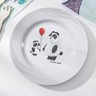 Тарелка «Панда», d=17,5 см - Фото 1