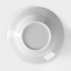 Тарелка глубокая Добрушский завод «Бельё», 250 мл, d=20 см, фарфор, белая - Фото 4