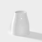 Подставка для яйца, рюмка Добрушский завод «Бельё», 50 мл, фарфор, белая - Фото 5