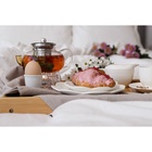 Подставка для яйца, рюмка Добрушский завод «Бельё», 50 мл, фарфор, белая - Фото 7