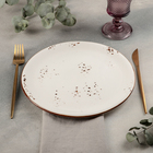 Тарелка обеденная BY BONE «Элиганс», d=25 см, фарфор, белая - Фото 2