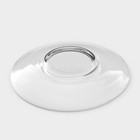 Блюдце «Гламур», d=13.2 см, стекло, прозрачное - Фото 3