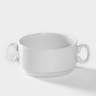 Бульонница Добрушский завод «Уют», 300 мл, фарфор, белая - Фото 3