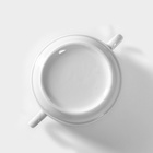 Чашка фарфоровая для бульона «Уют», 300 мл, d=10,6 см, белая - фото 4599469