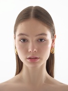 Серьги кольца тройные QF «Тринити», d=2 см, цвет золото - Фото 3