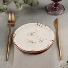 Тарелка фарфоровая пирожковая «Элиганс», d=15 см, цвет белый - Фото 2
