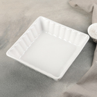 Блюдо для запекания "Лора" 18,5х18,5х5 см, цвет белый - Фото 2
