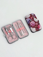 Набор маникюрный «Цветочная рапсодия», 7 предметов, в футляре, разноцветный - Фото 3