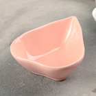 Салатник «Груша», 15 × 11,5 × 5см, цвет розово-оранжевый - Фото 1