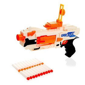 

Бластер War soul gun, стреляет мягкими пулями, работает от батареек, уценка
