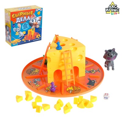 УЦЕНКА Настольная игра «Сырные дела»