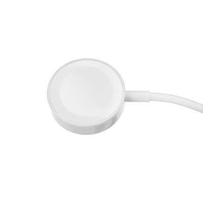 Беспроводное зарядное устройство LuazON для часов, модель LCC-84, 1 А, провод 1 метр, белое