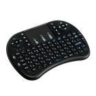 Мини-клавиатура LuazON BKB-1.0, беспроводная для ТВ, ПК и моб. уст-в, черная - фото 7696105