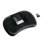 Мини-клавиатура LuazON BKB-1.0, беспроводная для ТВ, ПК и моб. уст-в, черная - фото 7696109