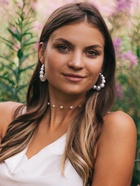 Бусы на леске «Жемчуг» шар №8, цвет молочный в серебре, 30 см - Фото 5