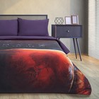 Постельное бельё "Этель" дуэт Red planet 143*215 см - 2 шт, 240*260 см, 50*70 см - 2 шт - Фото 3