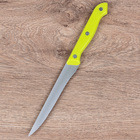 Нож для мяса и стейков Доляна «Палитра», лезвие 13,5 см, цвет МИКС - Фото 1