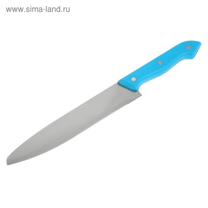 Нож кухонный Доляна «Палитра», лезвие 20,5 см, цвет МИКС - Фото 1