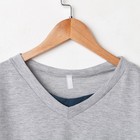 Костюм мужской (футболка, брюки) «Эрик», цвет серый, размер 46 - Фото 8