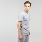 Костюм мужской (футболка, брюки) «Эрик», цвет серый, размер 48 - Фото 2