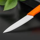 Нож кухонный керамический «Симпл», лезвие 10,5 см, цвет МИКС - Фото 2