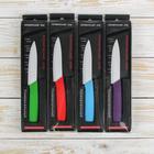 Нож кухонный керамический «Симпл», лезвие 10,5 см, цвет МИКС - Фото 7