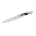 Керамический нож "Роза" лезвие 7 см, цвета МИКС - Фото 1