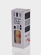 Бутылка для воды стеклянная в чехле «Единорожек», 300 мл, h=16.5 см - Фото 6