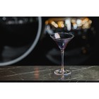 Бокал стеклянный для мартини «Иллюзия», 180 мл, 11,5×11×20 см, цвет перламутровый - Фото 3