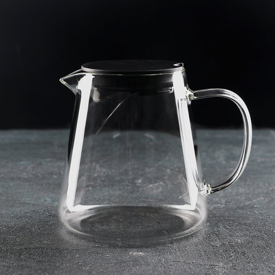 Кувшин стеклянный «Коктейльный», 750 мл, 14×12×13 см