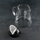 Кувшин стеклянный «Коктейльный», 950 мл, 15×13×14 см - Фото 2