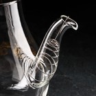 Чайник стеклянный заварочный с бамбуковой крышкой и металлическим фильтром «Эко. Восток», 1,2 л, 20×12,5×17 см - Фото 3