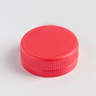Крышка пластиковая одноразовая к бутылкам молочным 38 мм, на: 0,3 л; 0,5 л; 1 л, цвет красный