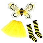 Карнавальный набор «Пчёлка», крылья, юбка, чулки - фото 5310711