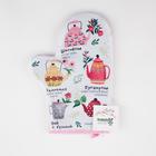 Варежка-прихватка «Чайные традиции» 20х28см,35% хлопок,65% п/э,ватин 250г/м2 4665417