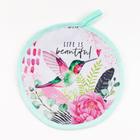 Прихватка Доляна Dream on 17×17 см, 35% хл, 65% пэ, ватин 250 г/м²  (артикул 4665431)  большой выбор товаров оптом и в розницу по низким ценам с доставкой