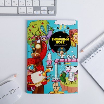 Ежедневник в тонкой обложке "Picture" А5, 80 листов