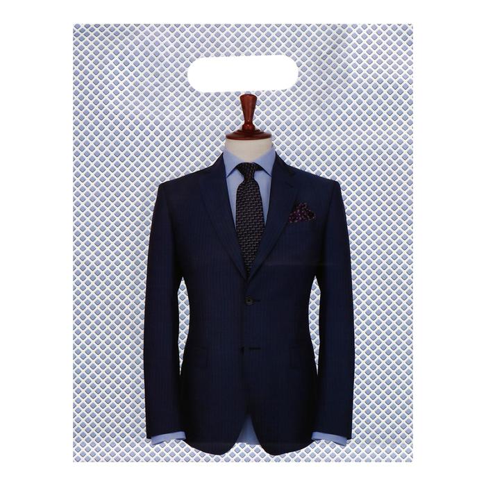 Пакет полиэтиленовый с вырубной, усиленной ручкой, 31 х 40 см, 60 мкм - Фото 1