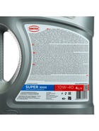 Масло моторное Sintec Super 3000 10W-40, SG/CD, п/синтетическое, 4 л 600240 - Фото 5