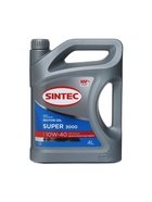 Масло моторное Sintec Super 3000 10W-40, SG/CD, п/синтетическое, 4 л 600240 - Фото 8