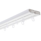 Карниз двухрядный, «Цезарь эконом», 340 см, цвет белый - Фото 1