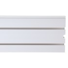 Карниз двухрядный, «Цезарь эконом», 340 см, цвет белый - Фото 2