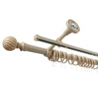 Карниз с U-шиной «ЭРА-28», 280 см, d28 мм, цвет дуб калифорнийский - Фото 2