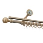 Карниз с U-шиной «ЭРА-28», 280 см, d28 мм, цвет сосна европейская - Фото 2